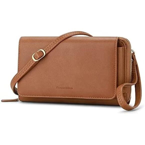 Women Wallet Purse Credit Card Holder with RFID, Large Capacity Crossbody